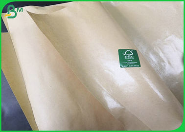 100% Biodegradable 40gsm 50gsm 60gsm PE Coated Food Grade Paper Roll For Food Wrapping