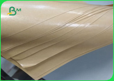 100% Waterproof PE Coated Brown Kraft Paper For Fast Food Packaging Box