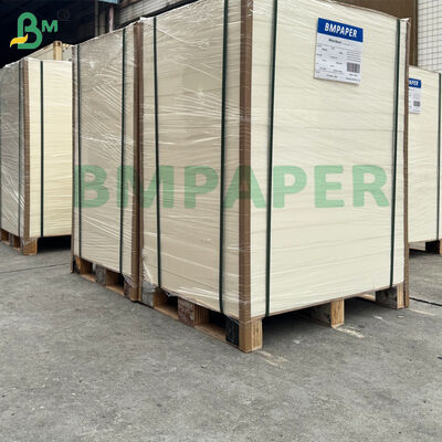 Off White Pulpboard Coaster Board 0.8mm Absorbent Cardboard Mat Board