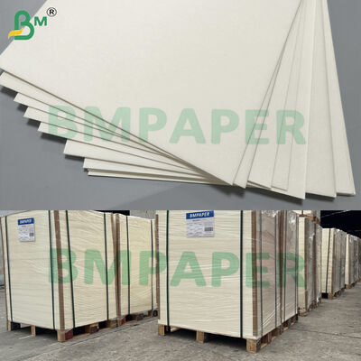 Off White Pulpboard Coaster Board 0.8mm Absorbent Cardboard Mat Board