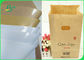 PE Coated Paper 60 - 460gsm Waterproof Oil - Proof Reel White &amp; Brown Kraft Paper