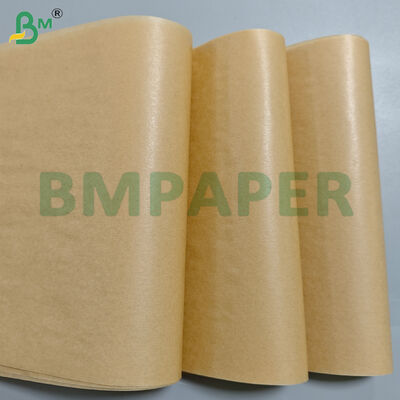 42gsm Brown Silicone Coated Paper Sheets Used For Steaming Buns