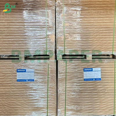 42gsm Brown Silicone Coated Paper Sheets Used For Steaming Buns