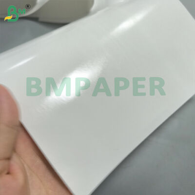 Waterproof High Gloss White Art Paper For Poster Printing With Single Side PE Coating