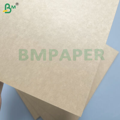 Unbleached PE Coated Cup Bowl Stock 250gsm Leak Proof Food Kraft Paper