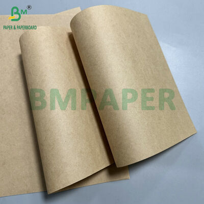 Heavy Duty 70gsm / 80gsm Kraft Paper Rolls Natural Brown Paper for Industrial & Retail Bags