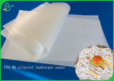 35gsm 40gsm One Side Coated Foodgrade MG White Paper Sheet For Packing Bread