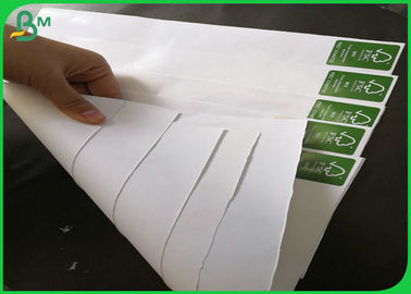 Oil Resistant 100gsm + 10gsm PE One Side Coated White Food Grade Kraft Paper For Wrapping Food