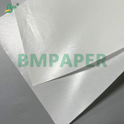 White Top Semi - Gloss One Side Silicone Coated Label Glassine Paper Roll