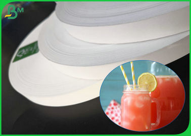 FDA Biodegradable 60gsm 120gsm Food Grade Paper Roll For Drinking Straws