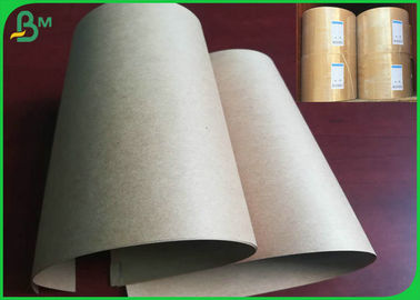 50gsm 60gsm Disposable FSC And FDA Certificate Brown Kraft Paper In Street Food Market