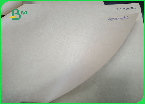 40 - 50 GSM Healthy Brown Kraft Paper For Food Packaging Bags