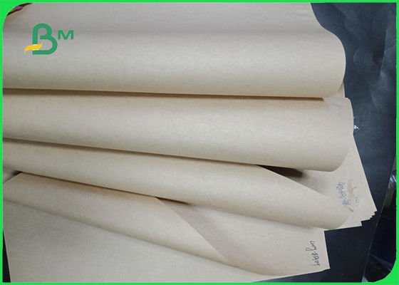 40 - 50 GSM Healthy Brown Kraft Paper For Food Packaging Bags