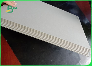 Recyclable 300 - 2600 GSM Grey Chipboard For Storage Box High Smoothness