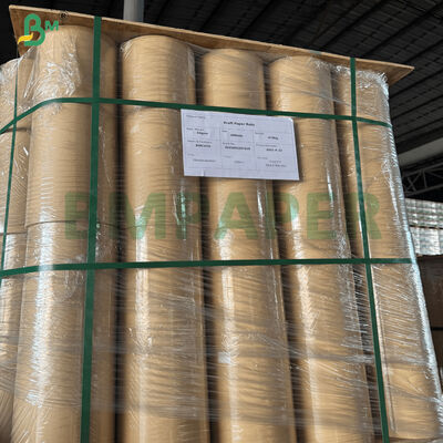 75gsm Brown Chick Paper 100% Recycled Biodegradable Poultry Bedding Paper Roll For Hatchery