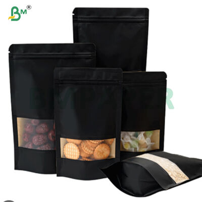 80/90gsm Double-sided Solid Black Kraft Paper Food Grade For Wrapping Nuts & Dried Fruits
