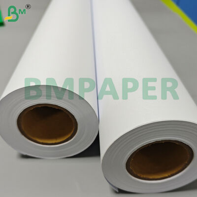 80gsm Double Side White CAD Plotter Paper Rolls for Printing