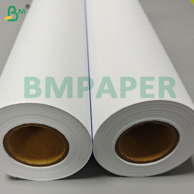 80gsm Double Side White CAD Plotter Paper Rolls for Printing