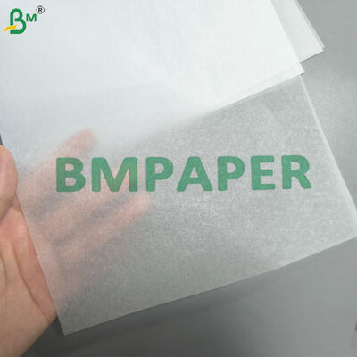 White MG Bleached Kraft Paper Single Gloss 21gsm Fruit Packaging Wrapping Paper