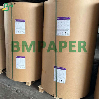 250gsm 300gsm White Kraft Paper For Hang Tags Jumbo Rolls, Rough Surface