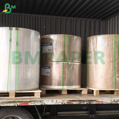 40gsm Two Side Silicone Coated Brown Baking Paper Jumbo Rolls