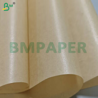 40gsm Two Side Silicone Coated Brown Baking Paper Jumbo Rolls