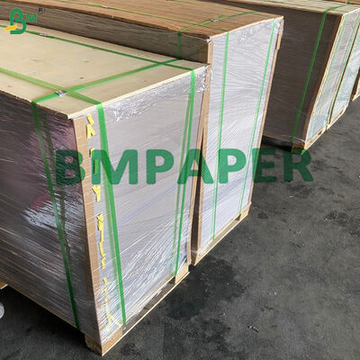 1.5mm White Top Grey Back 700×1000mm Cartón Dúplex Blanco For Gift Box Cosmetic Packaging