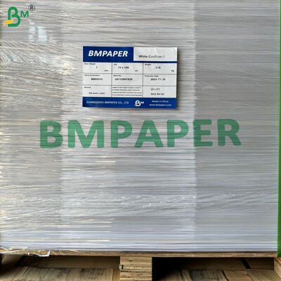 Solid White Board Carton Montado Blanco 1.8mm 2.0mm Double Sides