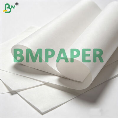 45gsm Grease Proof Paper Rolls Width 565mm, White Brown Food Grade Kit 3 - 10