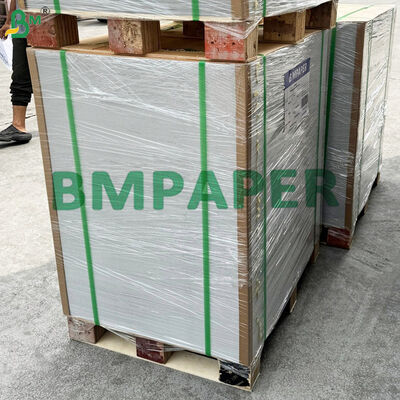 Custom Print 40g+12g Single Side PE Laminated White Kraft Paper