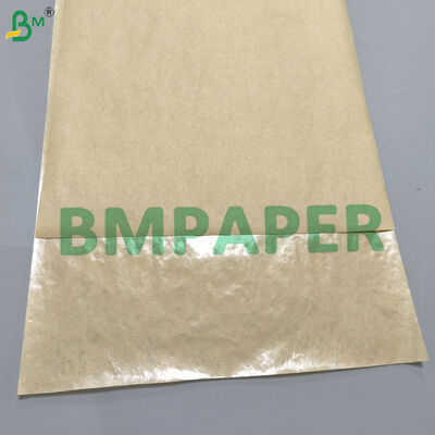 Custom Printed Brown PE Coated Kraft Paper For Food Bags, Liners