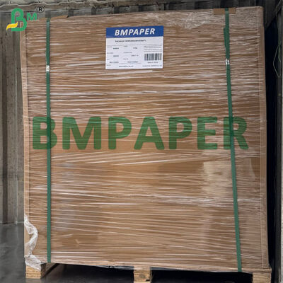 90gsm Brown Extensible Kraft Paper Sheets 89cm, Hi Stretch Chemical Product Bag Paper