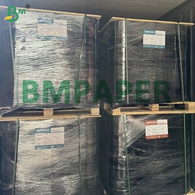 32g Brown Straw Wrapping Paper Roll, Supporting Printing PE Lamination 29mm 36mm