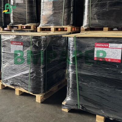 32g Brown Straw Wrapping Paper Roll, Supporting Printing PE Lamination 29mm 36mm