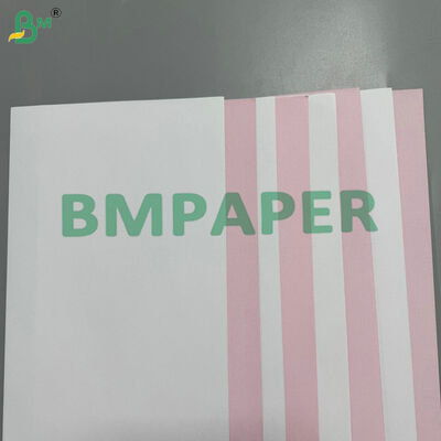 High Opacity Anti-Static Pressure-Sensitive White CB Pink CF 70gsm 75gsm 2 Part NCR Paper for Continuous Forms