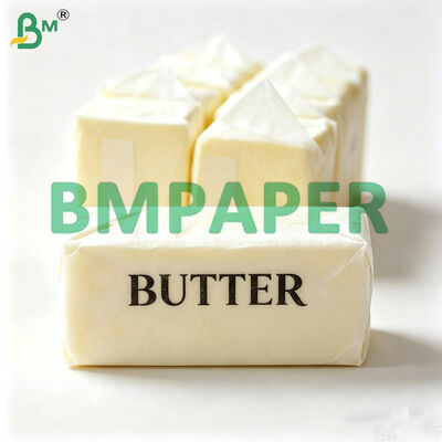 Butter Wrapping Paper, 45gsm White Grease Resistant Papers Kit Grade 12, 19in X 13in Sheets