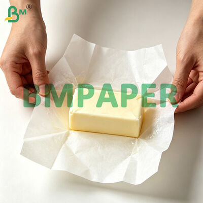 Butter Wrapping Paper, 45gsm White Grease Resistant Papers Kit Grade 12, 19in X 13in Sheets