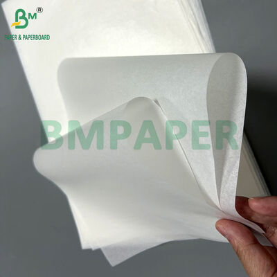 40gsm 50gsm 100% Grease Resistant Butter Wrap Paper For Packaging Butter 12 x 12 Inch