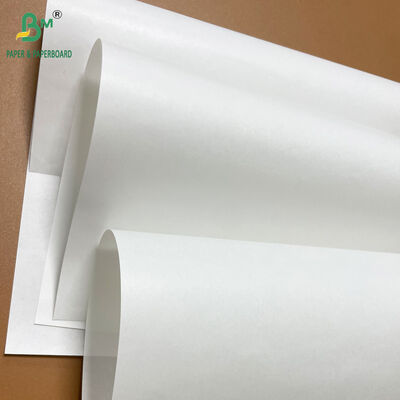 Food Grade 35g 40g 45g Machine Glazed Bleached Kraft Paper In Reels
