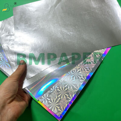 68gsm 70gsm Waterproof Silver Metalized Wet Strength Paper For Beer Label 70cm
