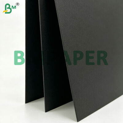 1.5mm Double Sided Black Cardstock For Premium Boxes Making, 1200gsm X 70cm X 100cm