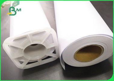 Strong Stiffness 80g CAD Plotter Paper Roll For Engineering Drawing 36 Inch