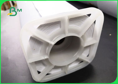 24''  36 " × 50m Plain CAD Drawing Paper Roll For Apparel Factory 80GSM