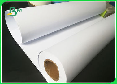 ISO Certified Smooth 60gsm 80gsm Plotter Paper For Garment Factory