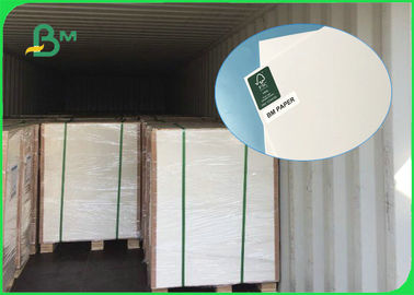 FSC 100% Wood Pulp 250gsm - 400gsm 70*100cm One Side Coated FBB Ivory Paper