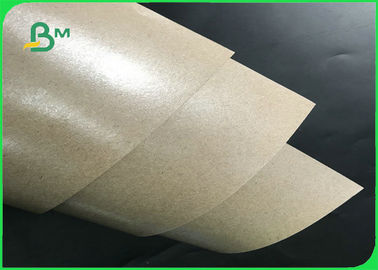 160gsm+10gsm PE Coated Paper , Greaseproof Brown Paper Roll For Food Packages