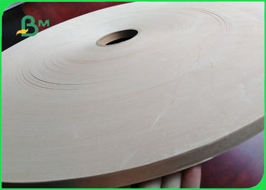 Food Grade 60g Brown Straw Paper Rolls For Straw Drinking Paper