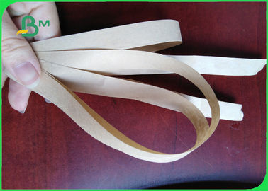 Food Grade 60g Brown Straw Paper Rolls For Straw Drinking Paper