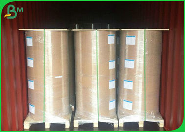 100gsm - 160gsm Glossy Coated Paper , Greaseproof One Side PE Coated Paper For Food Bag