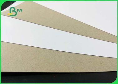 Great Stiffiness One Side Coated White Lined Grey Board Recycled Pulp